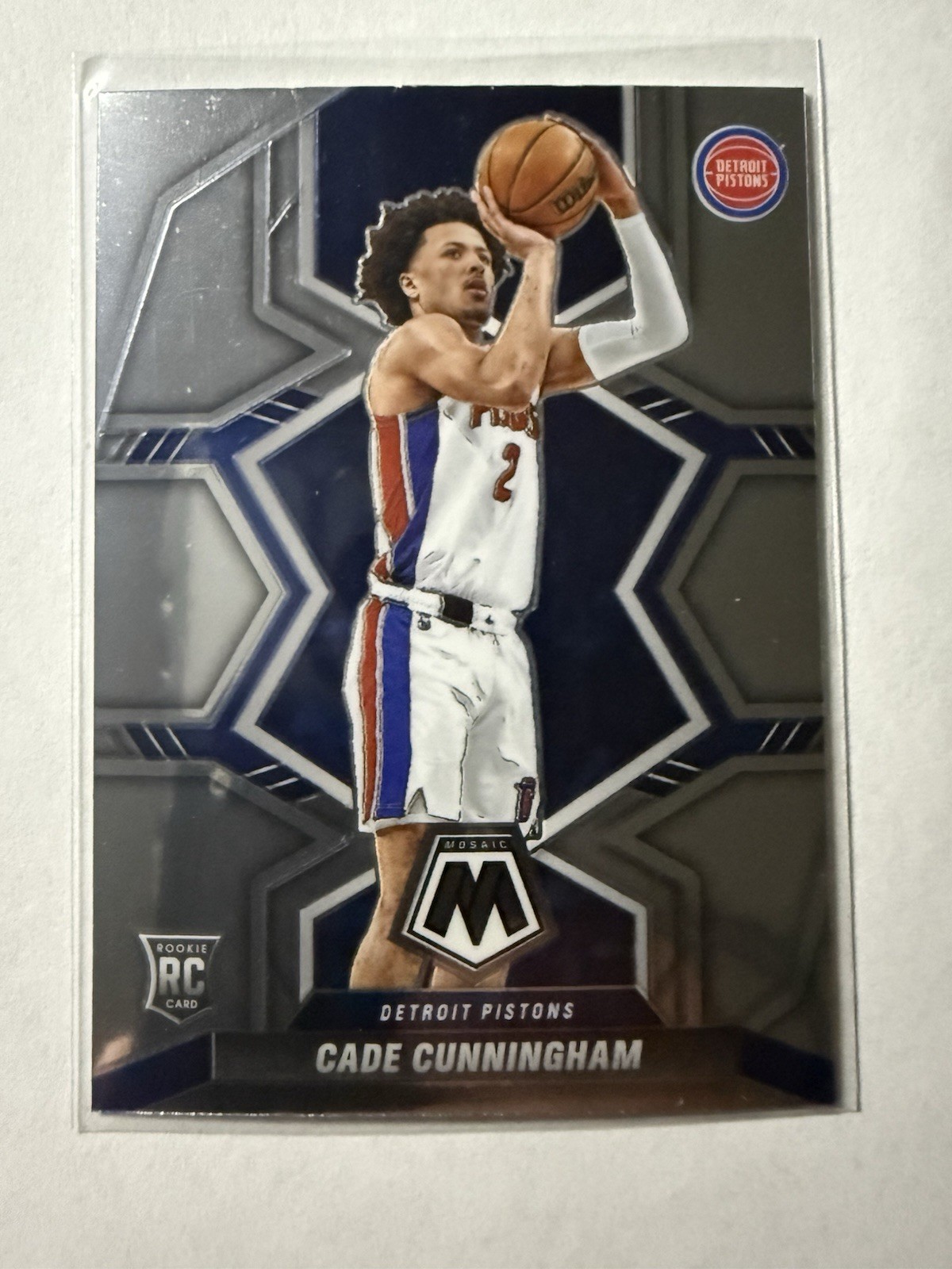 2021-22 Panini Mosaic - Rookies Cade Cunningham #203 (RC) Pistons