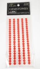 2013 The Paper Studio-Gemstones-Coral Round-Papercrafting