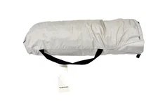 WhiteFang Folding Beach Tent Sun Shelter UPF 50+ Waterproof 83x55x46 in Gray