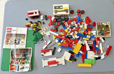 Vintage 70s LEGO Assorted Blocks, Pieces, Accessories, Bricks, Figurines