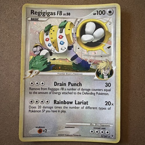 Pokemon Regigigas FB 9/147 Diamond Pearl Supreme Victors NM Near Mint Condition