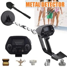 LCD Metal Detector Waterproof Gold Digger Deep Sensitive Hunter Coil Searcher