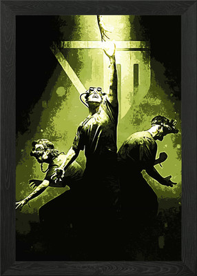 The Outlast Trials Game Poster Framed Wall Art Poster Canvas Print Picture