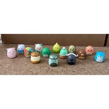 Squishmallows Squish a longs Mini Figures Lot 13pc Multicolor Excellent