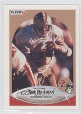 1990 Fleer Tom Rathman #12 2j3