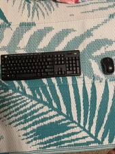Logi Wireless Keyboard, Mouse USB Combo K270 Black. Dongle Included.