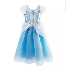 Princess Cinderella Costume Disney Store Size 7-8 New.