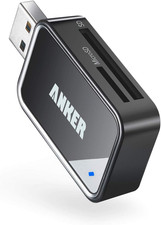 USB 3.0 Micro SD Card Reader, 5Gbps 2-In-1 SD Card Reader to USB Adapter for SDX