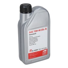 Febi 40580 Gear Oil SAE 75W 80 (Gl 5) Yellow Fits Ford Ranger 4x4 Audi A4 A5 BMW