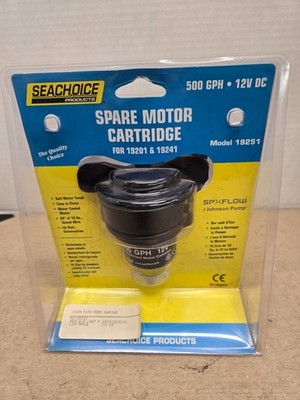 SPXFLOW Replacement Motor Cartridge Seachoice Johnson Pump 500 GPH Bilge Pumps