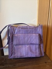 Lee Sands Eelskin Shoulder Bag Purse