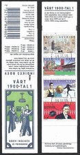Schweden, 1998, Michel-Nr. 2071-2080, Markenheft, gestempelt