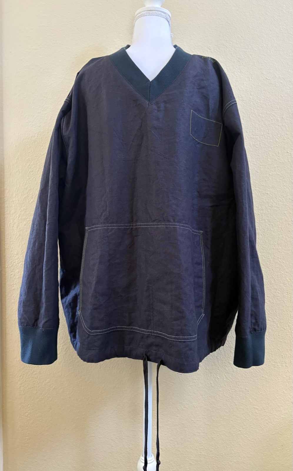 G Star Originals GSRR Reversible Unisex Tracktop, Raw Denim, Size Medium $890 image 3