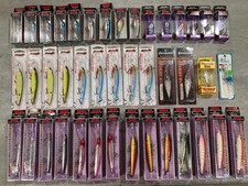 Lot of 42 Crankbaits - Mixed Brands - Rapala - Bandit - Livingston - Northland
