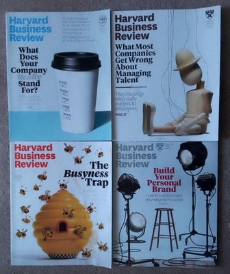 HARVARD BUSINESS REVIEW Magazine Bundle - 4 Issues from 2022/2023 - Volume 101