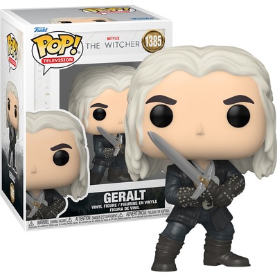 Funko Pop The Witcher Geralt of Rivia POP! Fernseher Vinyl Figur 1385