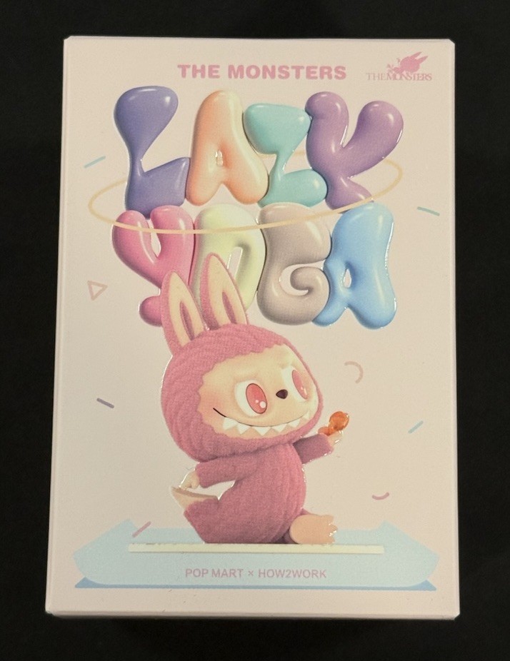 Authentic Pop Mart Labubu The Monsters Lazy Yoga Blind Box Fast