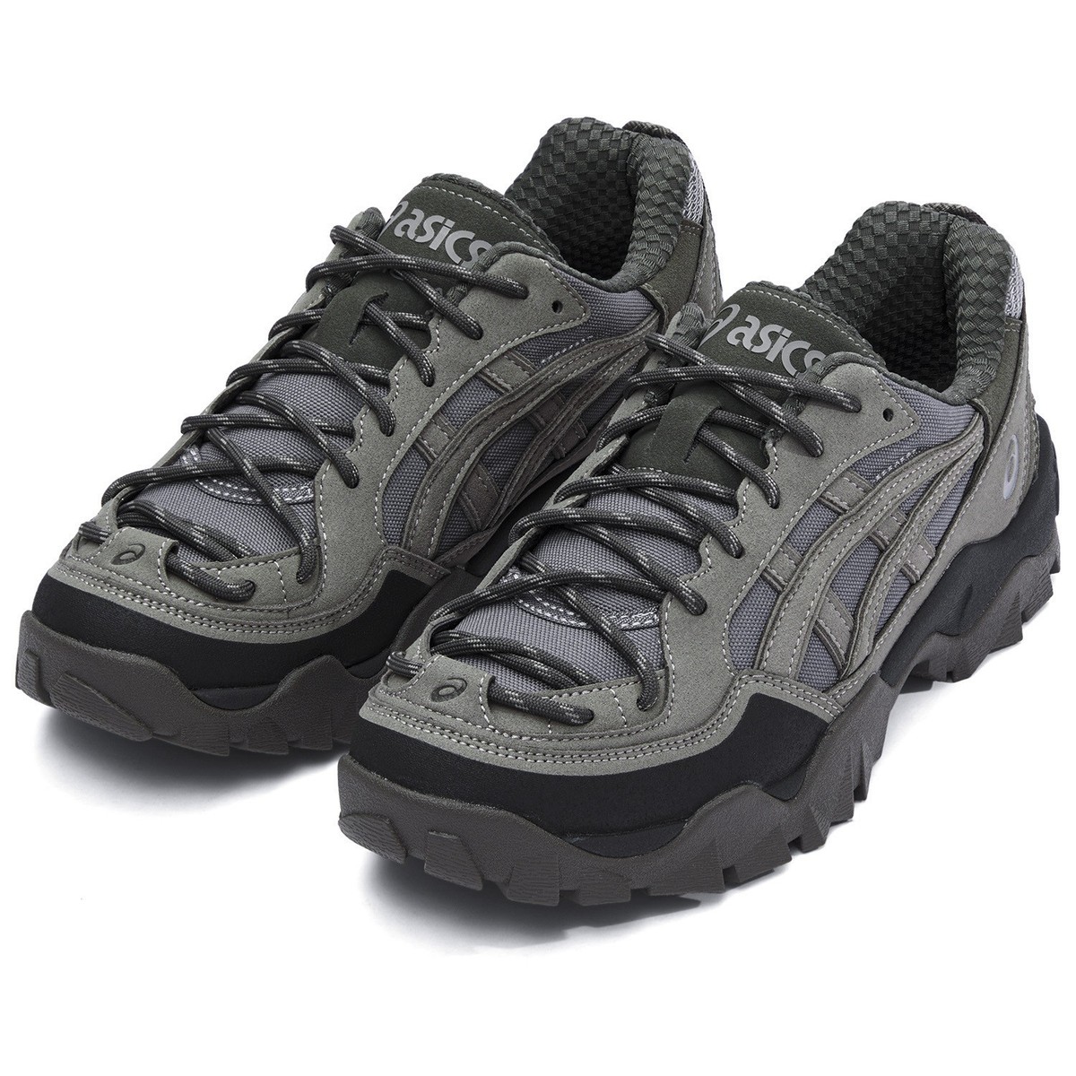 ASICS．．．アシィクス...BＬAXE Asics GEL PICKAX Outdoor Shoes Unisex Volcanic Gray - 1203A746-020