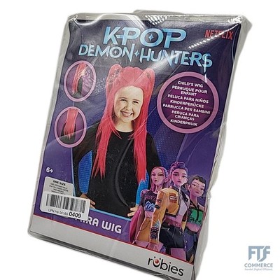 Rubies Offizielles Netflix K-Pop Demon Hunters Mira Perücke Kinderkostümzubehör