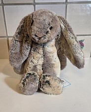 Jellycat MEDIUM Original Bashful Woodland Babe Bunny Authentic New with Tags
