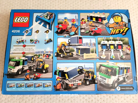 NIB SEALED LEGO City RECYCLING TRUCK 4206 RETIRED 2012