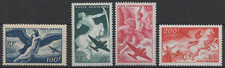 TIMBRES FRANCE POSTE AÉRIENNE Année 1946 Série n°16 au n°19 NEUF**