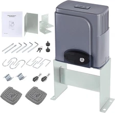 CO-Z 1400lb Sliding Gate Opener Kit CG1400 280W Motor 40ft Gate 2 Remotes #R040