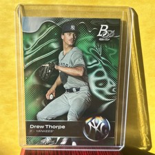 2023 Bowman Platinum - Top Prospects Drew Thorpe  Emerald Ice Foil /299 (RC)