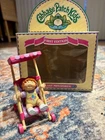 Vintage Cabbage Patch Kids Collectible Figurine & Stroller w/Box Included