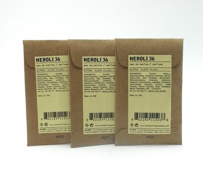 3 Le Labo Neroli 36 eau de parfum .75 ml .025 fl oz Sample Splash floral citrus