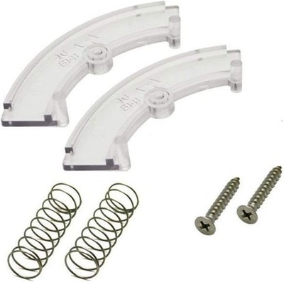 KastLite Post Top Fitter Hardware Kit | Clear Outdoor Post Top Fitter Wing Clamp