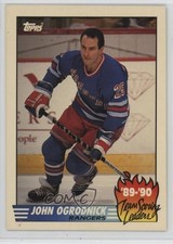 1990-91 Topps Team Scoring Leaders John Ogrodnick #18 1oa8