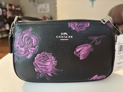 Coach Floral Zip Nolita 19 with flowers 