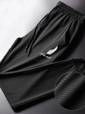 Herrenmode schnelltrocknende Hose leicht Wandern Jogging Laufhose Breathab
