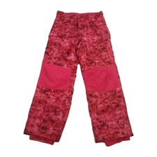Girls Fuschia Pink Champion Snow Pants Size L Large 10-12 Valentines Day