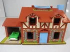 Vintage 1980 Fisher Price Tudor House with Furniture - No Little People