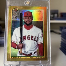 2020 Bowman - 1990 Bowman Jo Adell #90B-JA Gold Refractor /50 (RC)