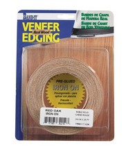 Band-It 34210 Prefinished Red Oak Wood Veneer Edge Banding 300Lx0.75W in.