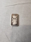 1 oz bar of 999 fine Silver Vintage 1973