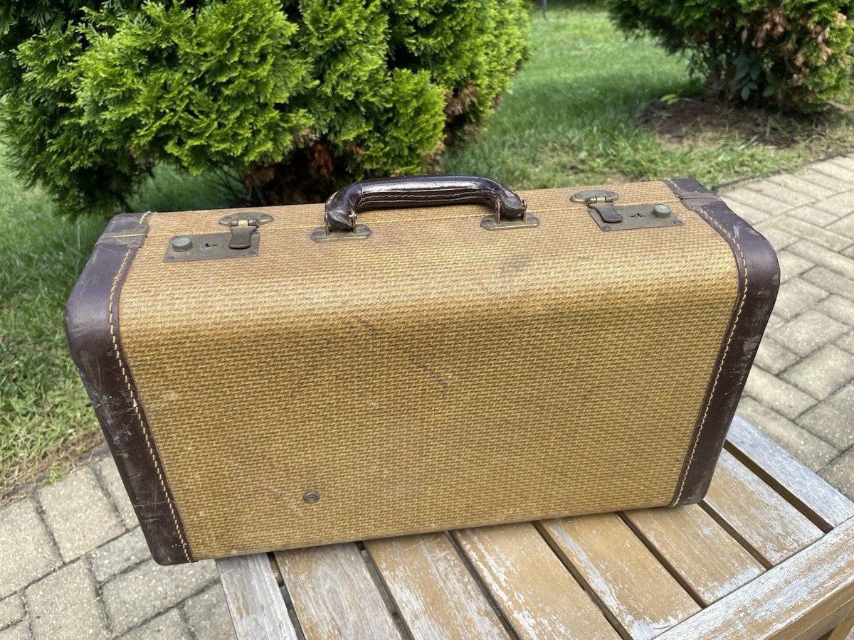 Vintage 1955 C.G Conn Director Brass Cornet W/ Cool Original Tweed