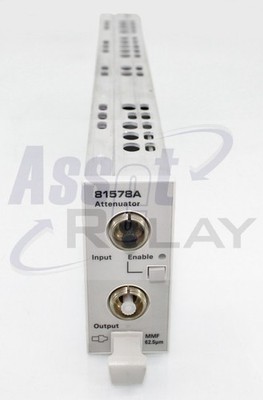 Agilent (Keysight/HP) 81578A 062 Optical Attenuator