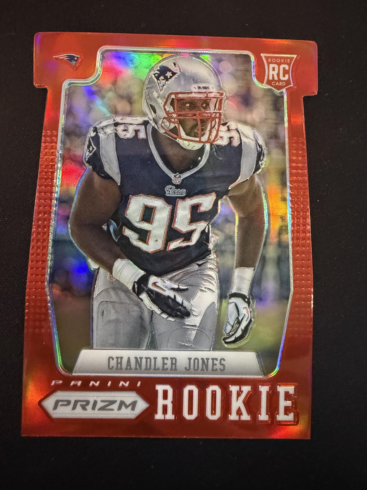 #246 Chandler Jones 2012 Panini Prizm RC Rookie New England Patriots Red