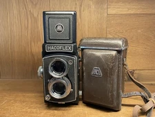 *Rare : TOMIOKA Tri-Lauser Lens : Near Mint* TOGO-DO HACOFLEX TLR Film Camera JP