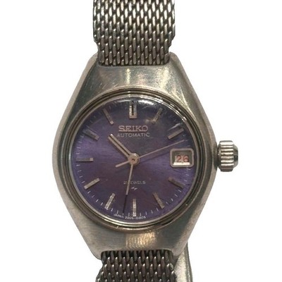 Seiko 2205-0130 Watch 21Jewels Automatic Silver Used from Japan