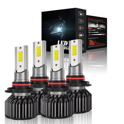 For Chevy Trailblazer 2002-2009 Combo LED Headlight High Low Beam Bulb 6000K Kit