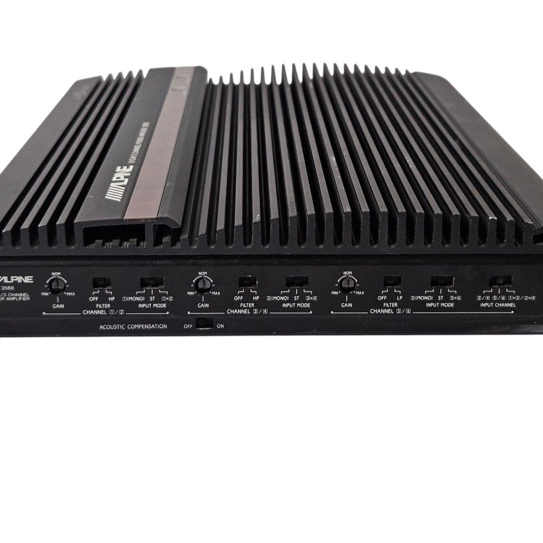 ALPINE 3566パワーアンプ6ch - カーオーディオオンライン ショッピング
