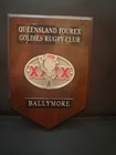 Vintage Queensland Australia Fourex Goldies Rugby Club Plaque Ballymore Beer — photo 1
