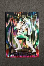 2024 Panini Select #10 Braelon Allen Black & Red Prizm Shock