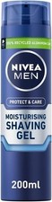 NIVEA Men Protect & Care Shaving Gel for Dry Skin, 200ml – Aloe & B5 15.60 per litre