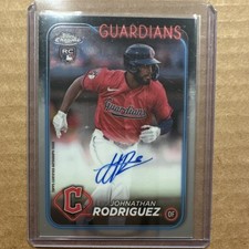 TOPPS CHROME 2024 JOHNATHAN RODRIGUEZ ROOKIE GUARDIANS RA-JR